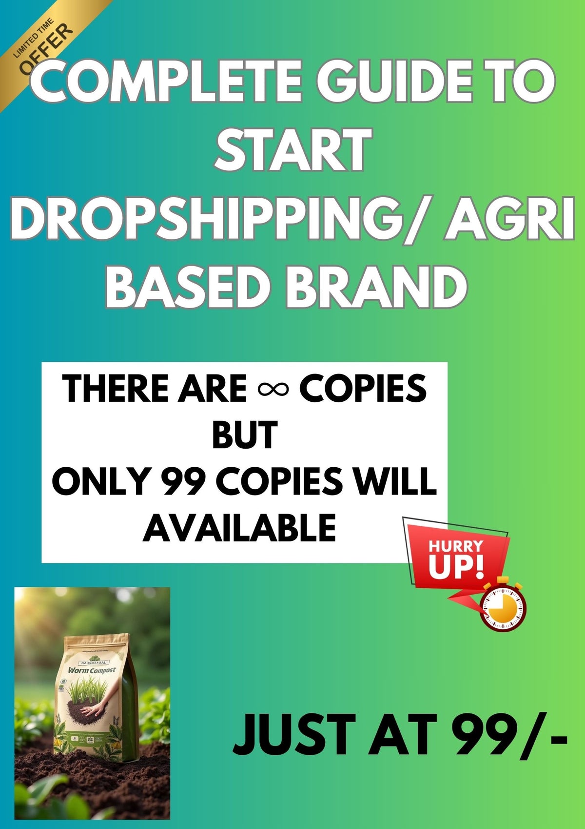 Agri Products Dropshipping Guide – Start Selling Globally (Digital Download)